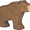 Holztiger Braunbär Aus Holz In Braun -Schleich Geschäft holztiger braunbar aus holz in braun 1