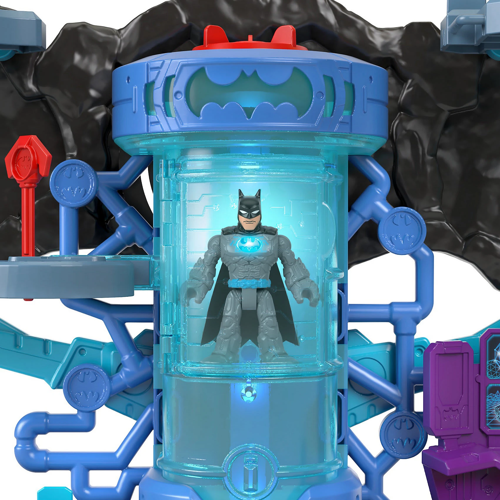 MATTEL Imaginext DC Super Friends Bat-Tech Batcave Spielset Inkl. Batman-Figur 9 MATTEL Imaginext DC Super Friends Bat-Tech Batcave Spielset Inkl. Batman-Figur – Bild 7