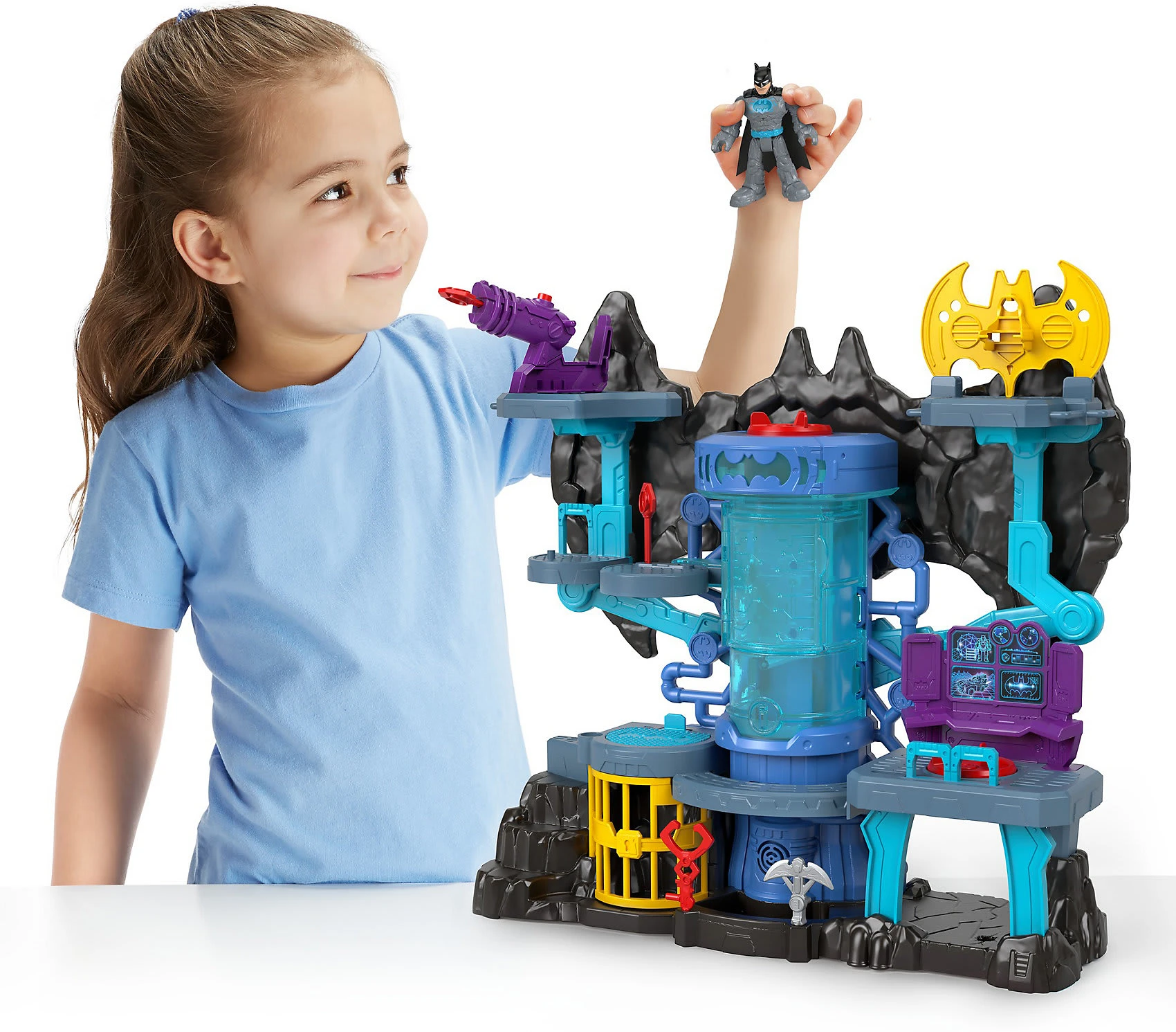 MATTEL Imaginext DC Super Friends Bat-Tech Batcave Spielset Inkl. Batman-Figur 12 MATTEL Imaginext DC Super Friends Bat-Tech Batcave Spielset Inkl. Batman-Figur – Bild 10