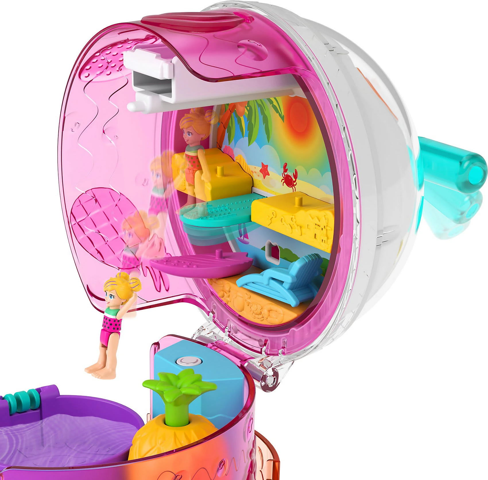 MATTEL Polly Pocket Ausklappspaß-Schatulle Fruchtsmoothie 10 MATTEL Polly Pocket Ausklappspaß-Schatulle Fruchtsmoothie – Bild 8