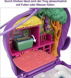 MATTEL Polly Pocket Elefantenabenteuer Schatulle Mit 2 Puppen Und 5 Überraschungen -Schleich Geschäft mattel polly pocket elefantenabenteuer schatulle mit 2 puppen und 5 uberraschungen 9