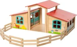 Schleich Geschäft 9 MyToys ORIGINALS Pferdestall Aus Holz