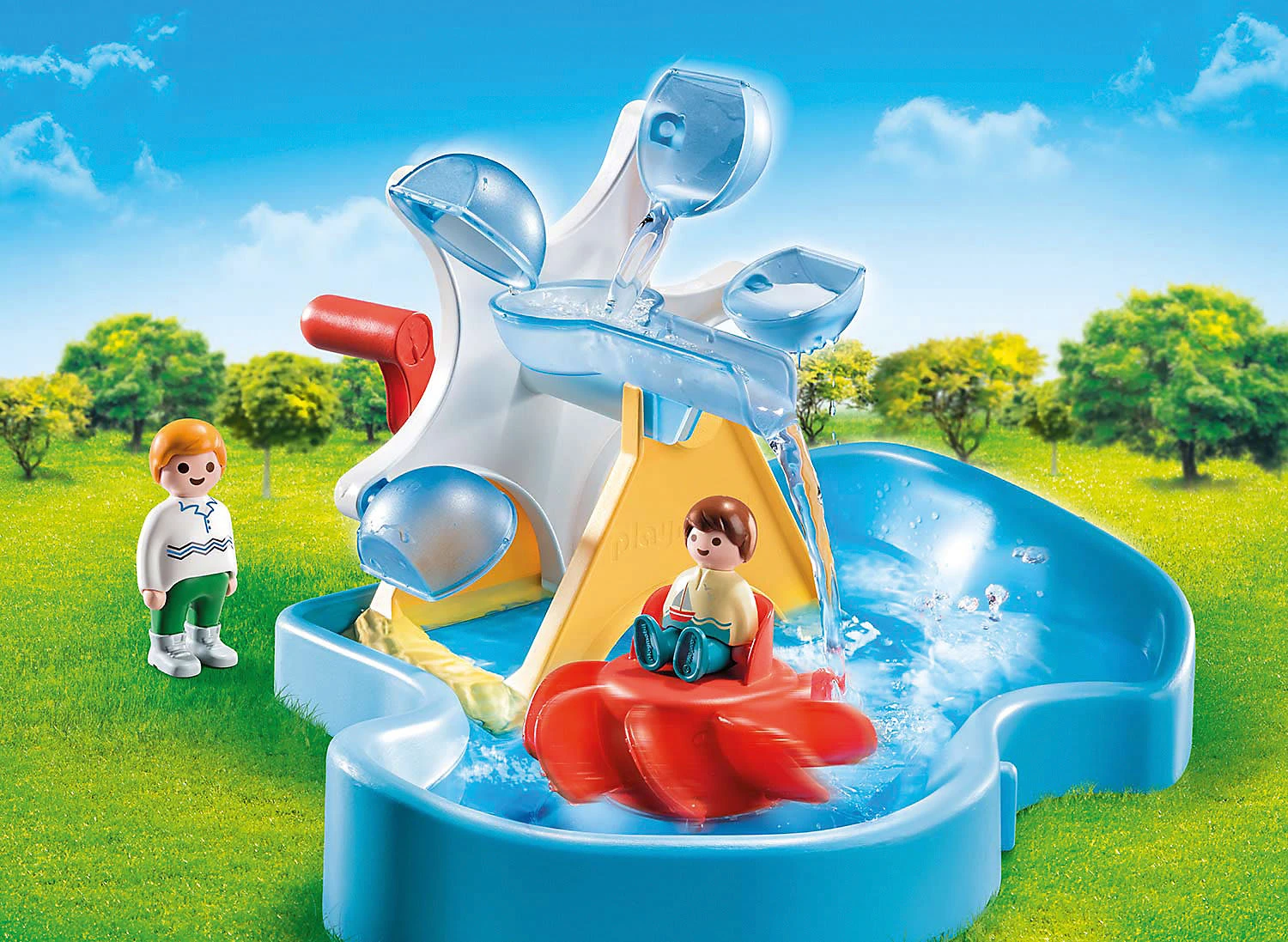 Playmobil 70268 Wasserrad Mit Karussell 4 Playmobil 70268 Wasserrad Mit Karussell – Bild 2