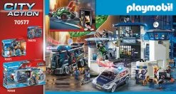 Playmobil 70577 Polizei-Kart: Verfolgung Des Tresorräubers -Schleich Geschäft playmobil 70577 polizei kart verfolgung des tresorraubers 2