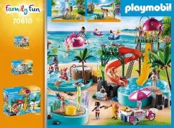 Playmobil 70610 Spaßbecken Mit Wasserspritze -Schleich Geschäft playmobil 70610 spassbecken mit wasserspritze 2