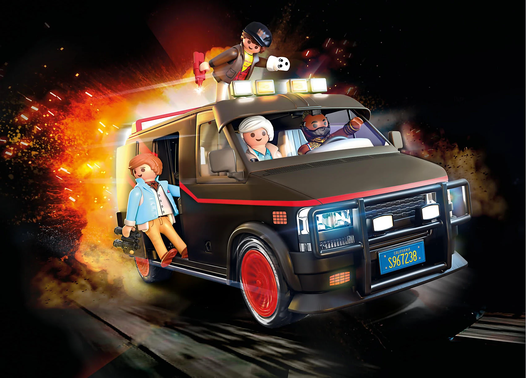 Playmobil 70750 The A-Team Van 4 Playmobil 70750 The A-Team Van – Bild 2