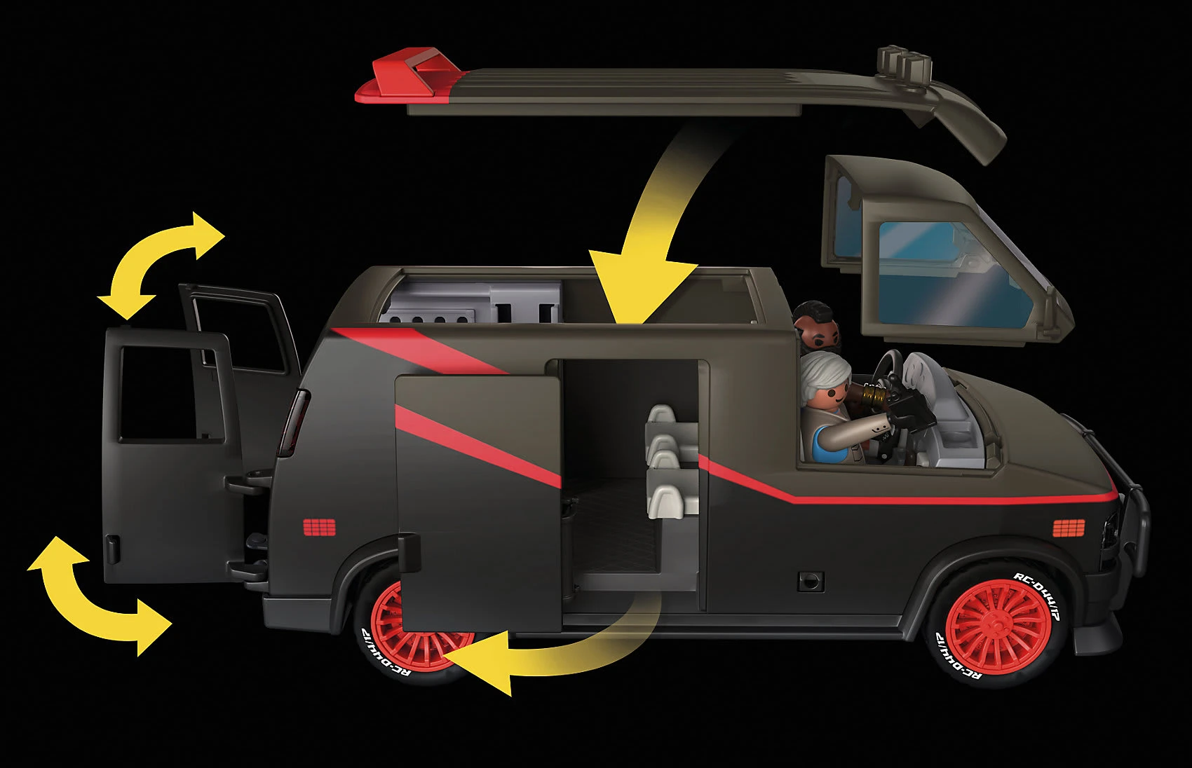 Playmobil 70750 The A-Team Van 7 Playmobil 70750 The A-Team Van – Bild 5