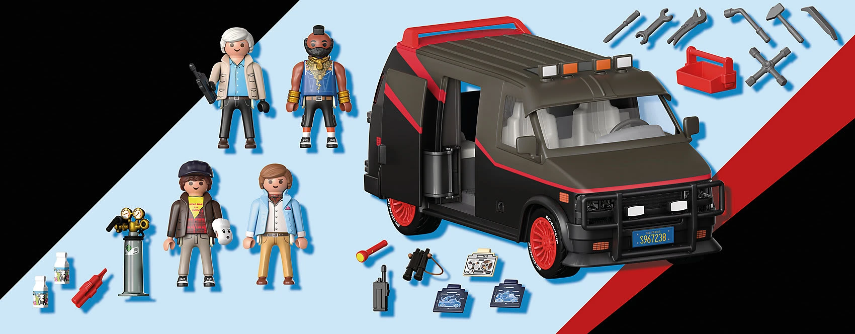 Playmobil 70750 The A-Team Van 8 Playmobil 70750 The A-Team Van – Bild 6