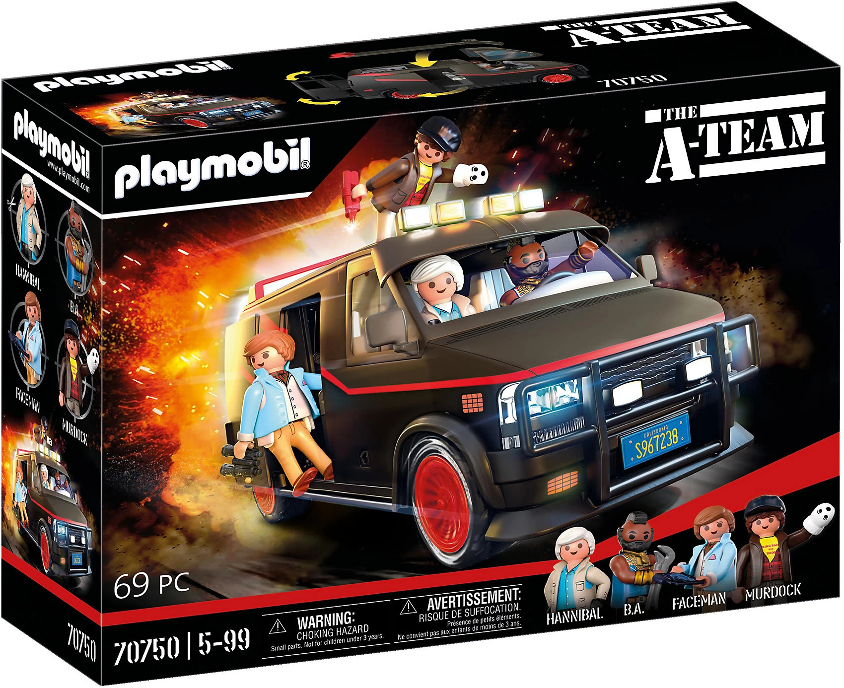 Playmobil 70750 The A-Team Van 3 Playmobil 70750 The A-Team Van