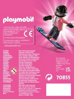 Playmobil 70855 Snowboarderin -Schleich Geschäft playmobil 70855 snowboarderin 3