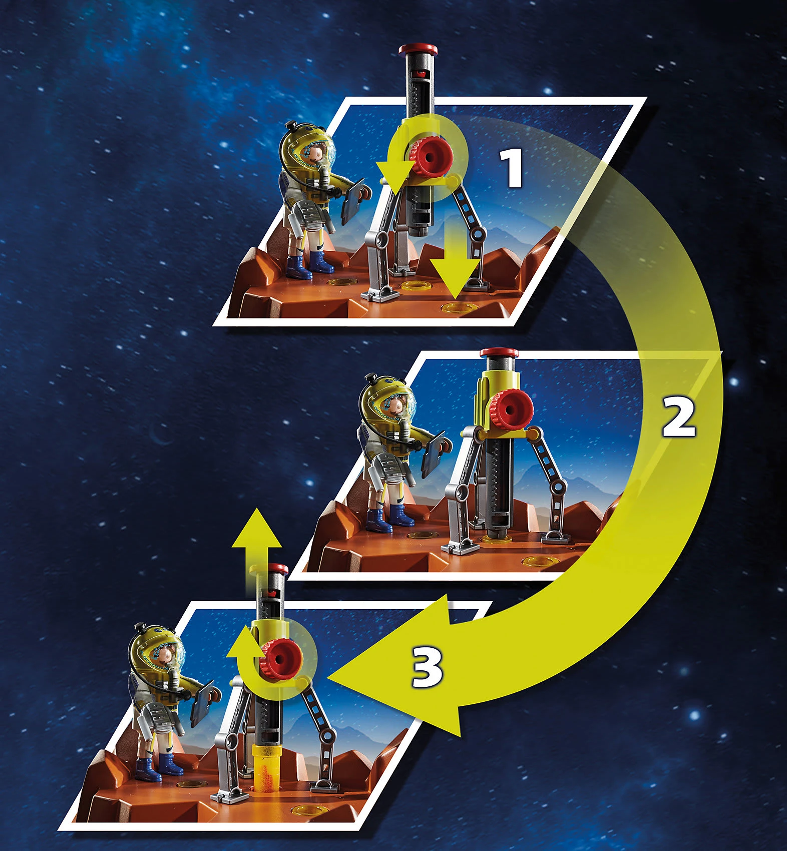 Playmobil 70888 Mars-Expedition Mit Fahrzeugen 9 Playmobil 70888 Mars-Expedition Mit Fahrzeugen – Bild 7