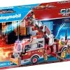 Playmobil 70935 Feuerwehr-Fahrzeug: US Tower Ladder -Schleich Geschäft playmobil 70935 feuerwehr fahrzeug us tower ladder