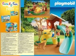 Playmobil 71001 Abenteuer-Baumhaus Mit Rutsche -Schleich Geschäft playmobil 71001 abenteuer baumhaus mit rutsche 3