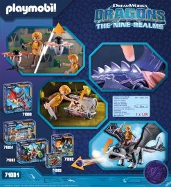 Playmobil 71081 Dragons: The Nine Realms - Thunder & Tom -Schleich Geschäft playmobil 71081 dragons the nine realms thunder and tom 2