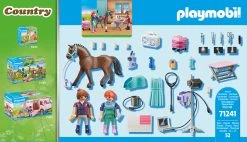 Playmobil 71241 Tierärztin Für Pferde -Schleich Geschäft playmobil 71241 tierarztin fur pferde 2