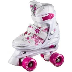 Roces Rollschuhe Quaddy Girl 3.0 In White-pink