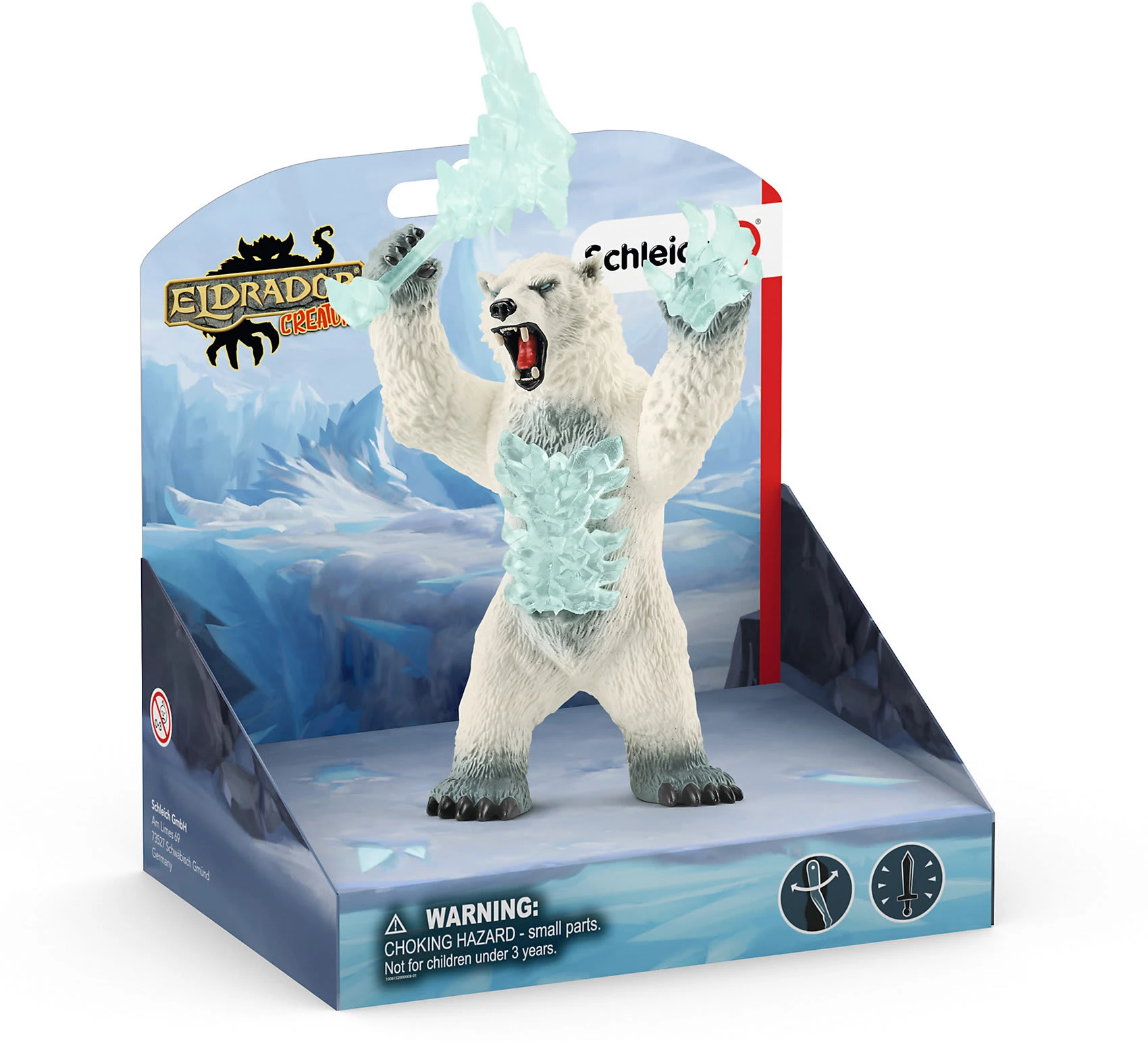 Schleich 42510 Eldrador® Creatures: Blizzard Bär Mit Waffe 5 Schleich 42510 Eldrador® Creatures: Blizzard Bär Mit Waffe – Bild 3