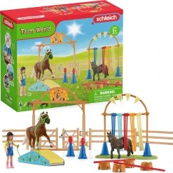 Schleich Farm World 42481 Pony Agility Training