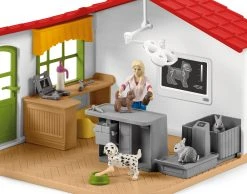 Schleich Farm World 42502 Tierarzt-Praxis Mit Haustieren -Schleich Geschäft schleich farm world 42502 tierarzt praxis mit haustieren 7