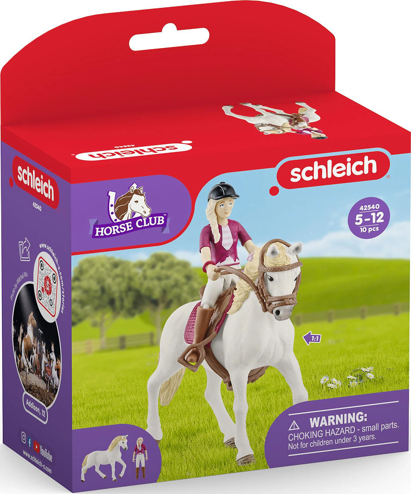 Schleich Horse Club 42540 Horse Club Sofia & Blossom 4 Schleich Horse Club 42540 Horse Club Sofia & Blossom – Bild 2