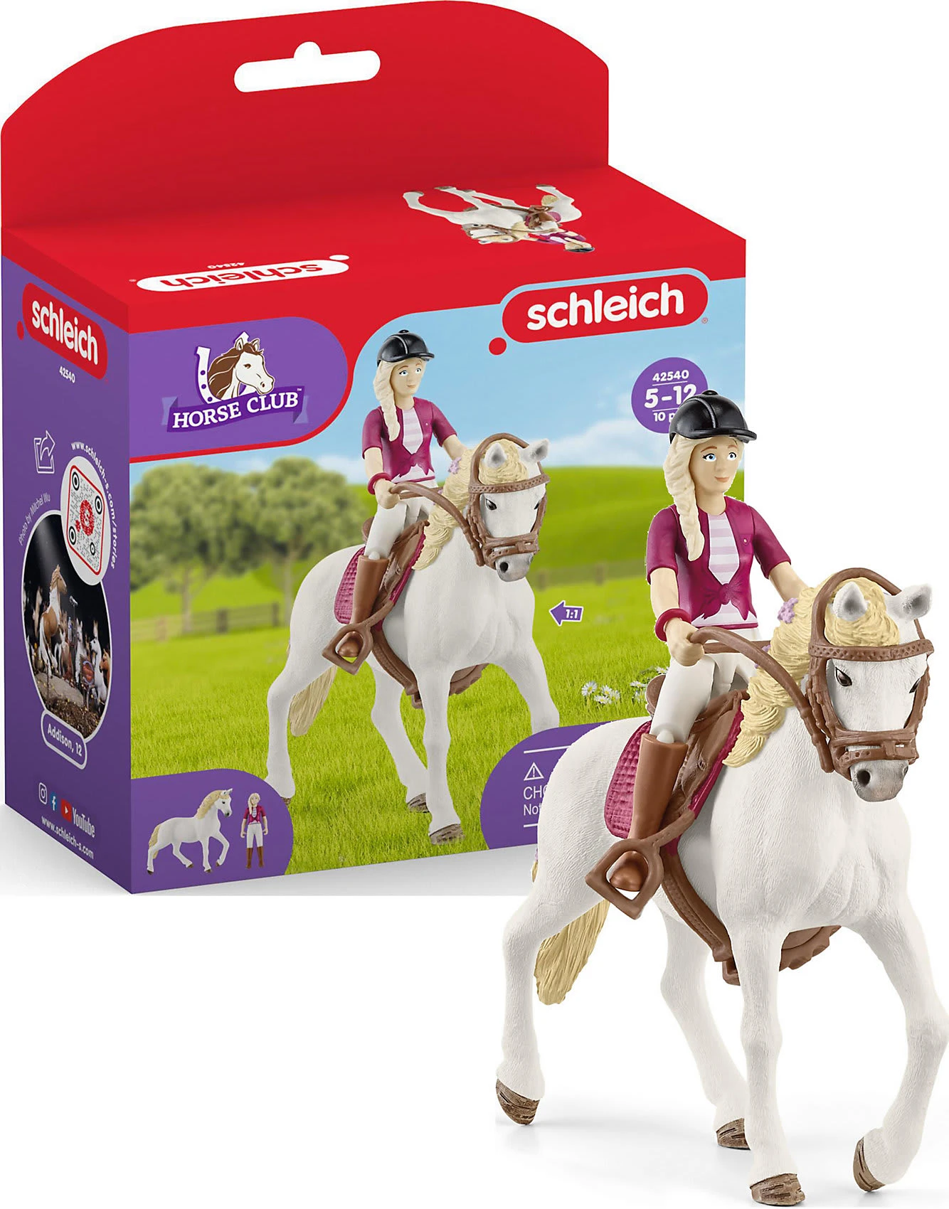 Schleich Horse Club 42540 Horse Club Sofia & Blossom 3 Schleich Horse Club 42540 Horse Club Sofia & Blossom
