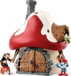 Schleich Schlümpfe 20803 Schlumpf Haus Mit 2 Figuren -Schleich Geschäft schleich schlumpfe 20803 schlumpf haus mit 2 figuren 2