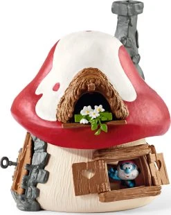 Schleich Schlümpfe 20803 Schlumpf Haus Mit 2 Figuren -Schleich Geschäft schleich schlumpfe 20803 schlumpf haus mit 2 figuren 4