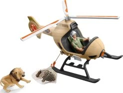 Schleich Wild Life 42476 Helikopter Tierrettung -Schleich Geschäft schleich wild life 42476 helikopter tierrettung 2