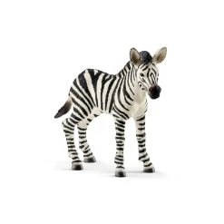 Schleich WILD LIFE Zebra Fohlen In Bunt