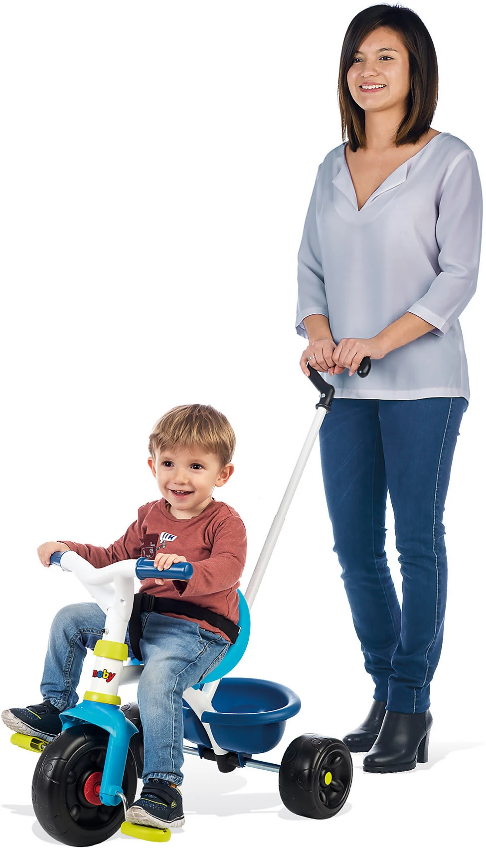 SMOBY Dreirad Be Fun, Blau 5 SMOBY Dreirad Be Fun, Blau – Bild 3