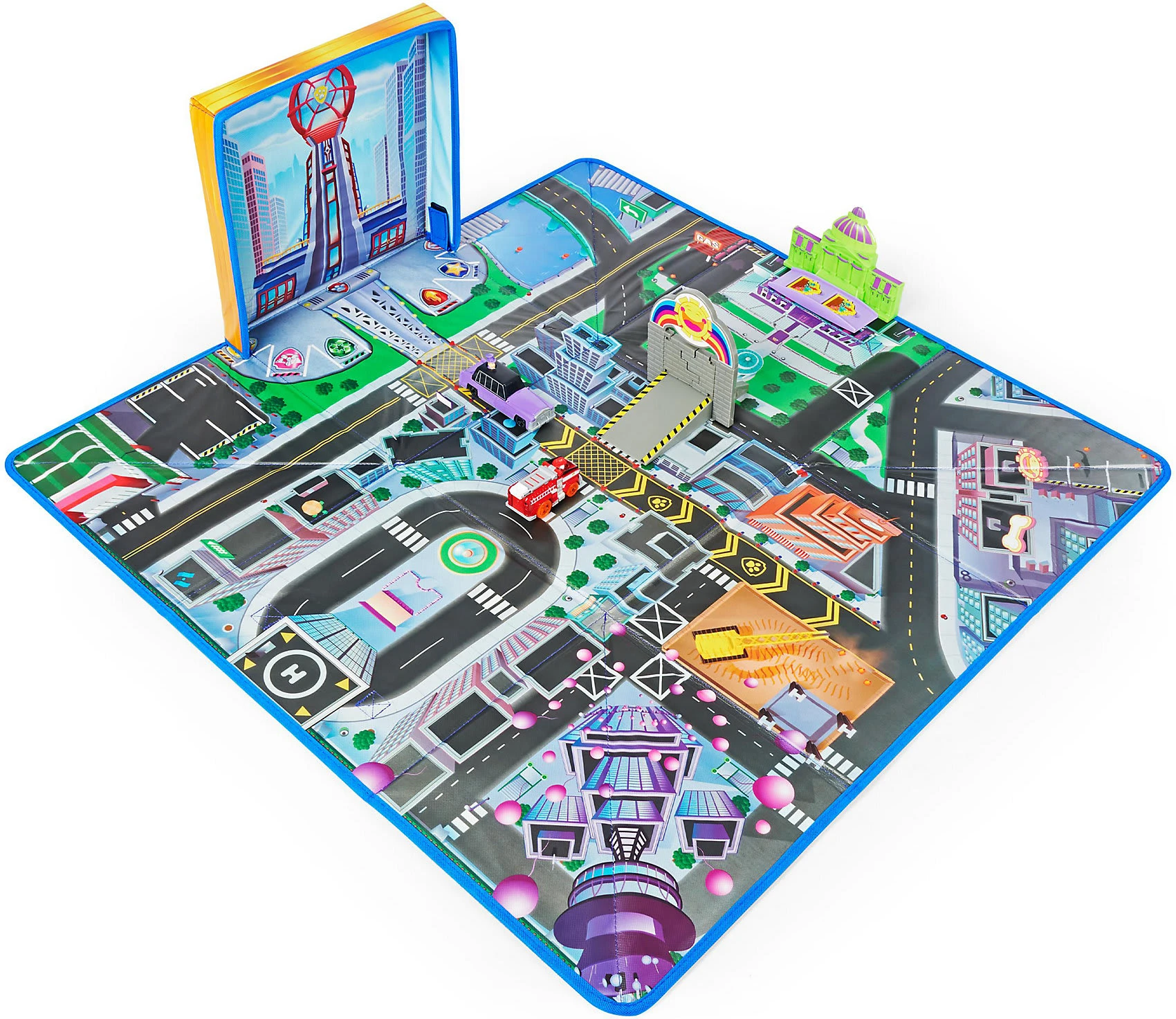 SPIN MASTER PAW Patrol: Der Kinofilm - Adventure City Spielmatte Inkl. 2 Fahrzeuge 7 SPIN MASTER PAW Patrol: Der Kinofilm - Adventure City Spielmatte Inkl. 2 Fahrzeuge – Bild 5