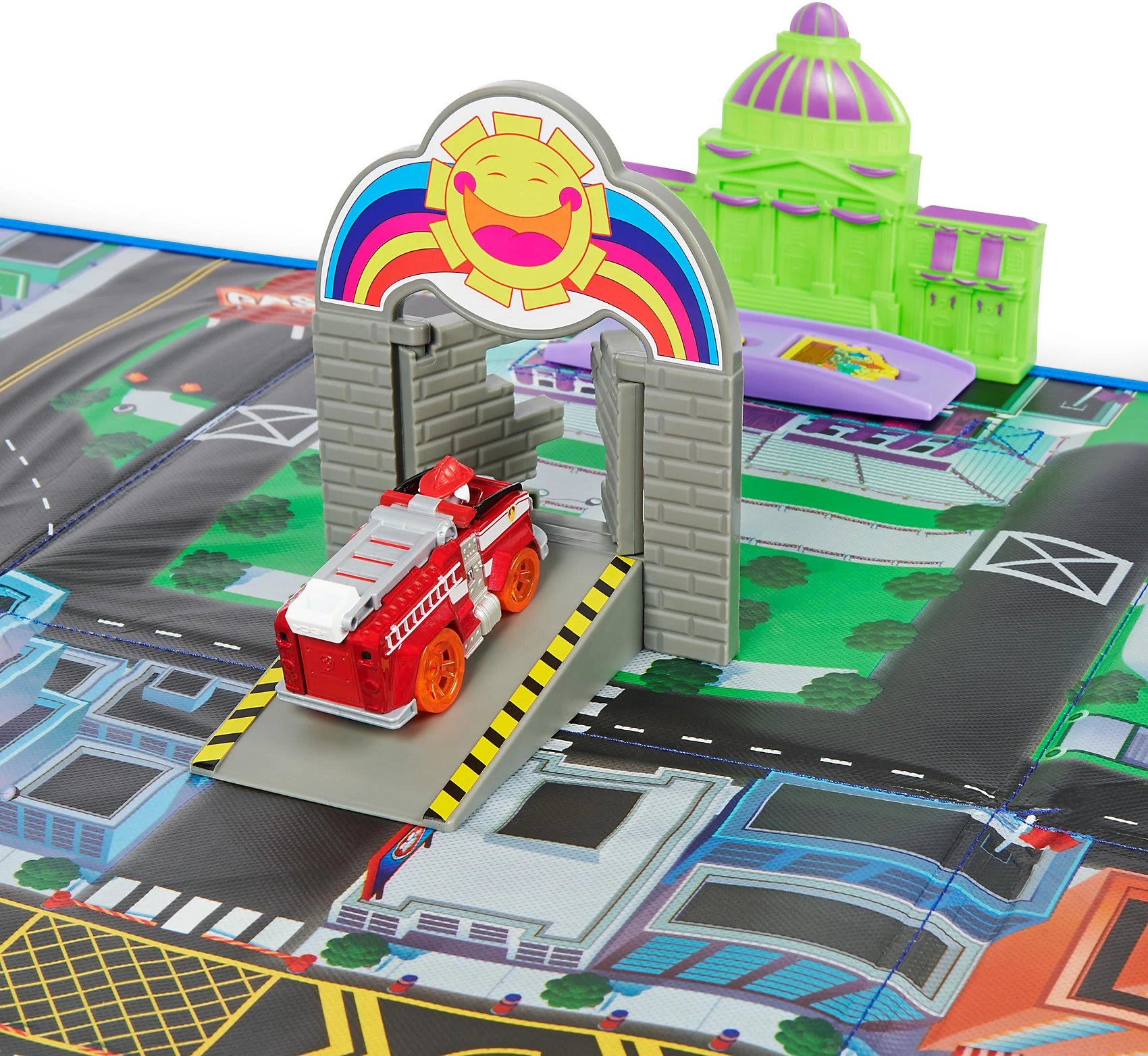 SPIN MASTER PAW Patrol: Der Kinofilm - Adventure City Spielmatte Inkl. 2 Fahrzeuge 10 SPIN MASTER PAW Patrol: Der Kinofilm - Adventure City Spielmatte Inkl. 2 Fahrzeuge – Bild 8
