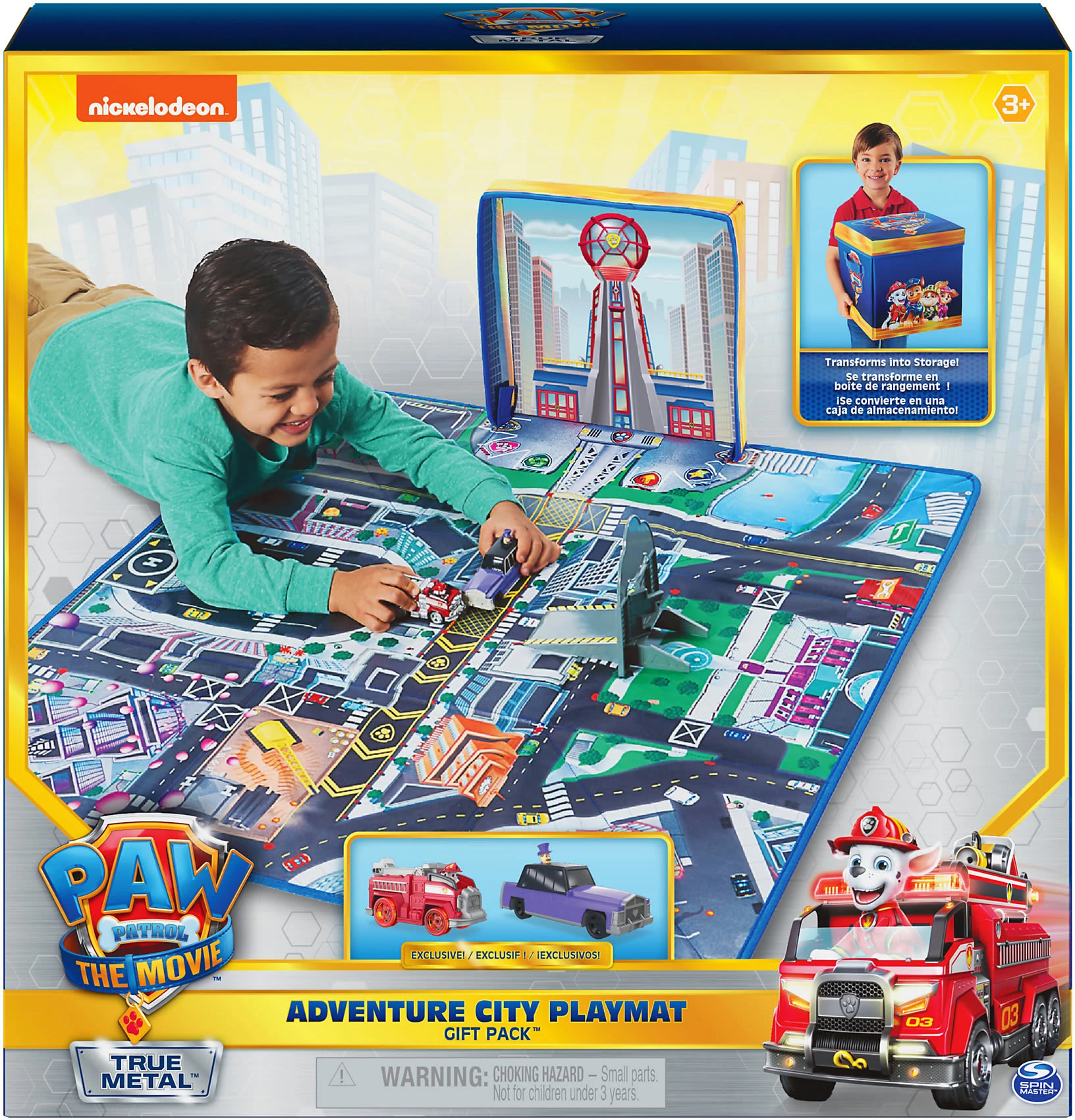 SPIN MASTER PAW Patrol: Der Kinofilm - Adventure City Spielmatte Inkl. 2 Fahrzeuge 3 SPIN MASTER PAW Patrol: Der Kinofilm - Adventure City Spielmatte Inkl. 2 Fahrzeuge