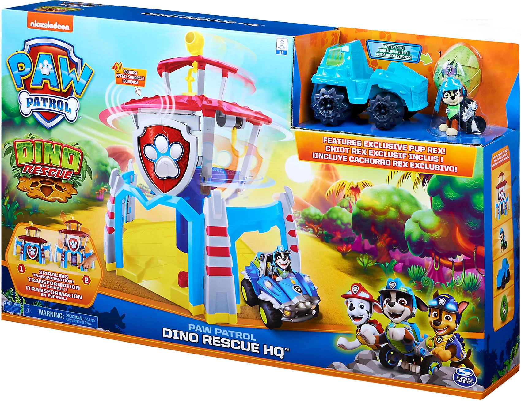 SPIN MASTER PAW Patrol Dino Rescue Hauptquartier-Spielset Mit Geräuschen Sowie Exklusiv... 12 SPIN MASTER PAW Patrol Dino Rescue Hauptquartier-Spielset Mit Geräuschen Sowie Exklusiv... – Bild 10