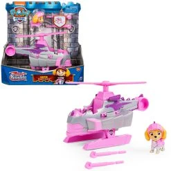 SPIN MASTER PAW Patrol, Rescue Knights Basis Fahrzeug Spielzeugauto Von Skye Mit...