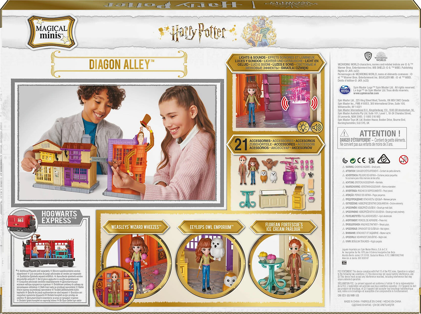 SPIN MASTER Wizarding World Harry Potter - Diagon Alley (Winkelgasse) Spielset Mit... 11 SPIN MASTER Wizarding World Harry Potter - Diagon Alley (Winkelgasse) Spielset Mit... – Bild 9