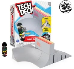 SPIN MASTER X-Connect Starter-Set - Bowl Builder: Tech Deck Rampenset Mit Authentischem...