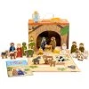 Yoamo Bauernhof Für Kinder Mit 24 Holzfiguren, Spielkoffer & Tier-Geschichte -Schleich Geschäft yoamo bauernhof fur kinder mit 24 holzfiguren spielkoffer and tier geschichte